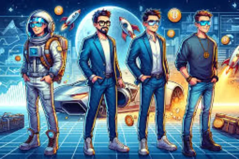 2. An image depicting the rapid growth of the crypto market, raising concerns about its potential bubble status.